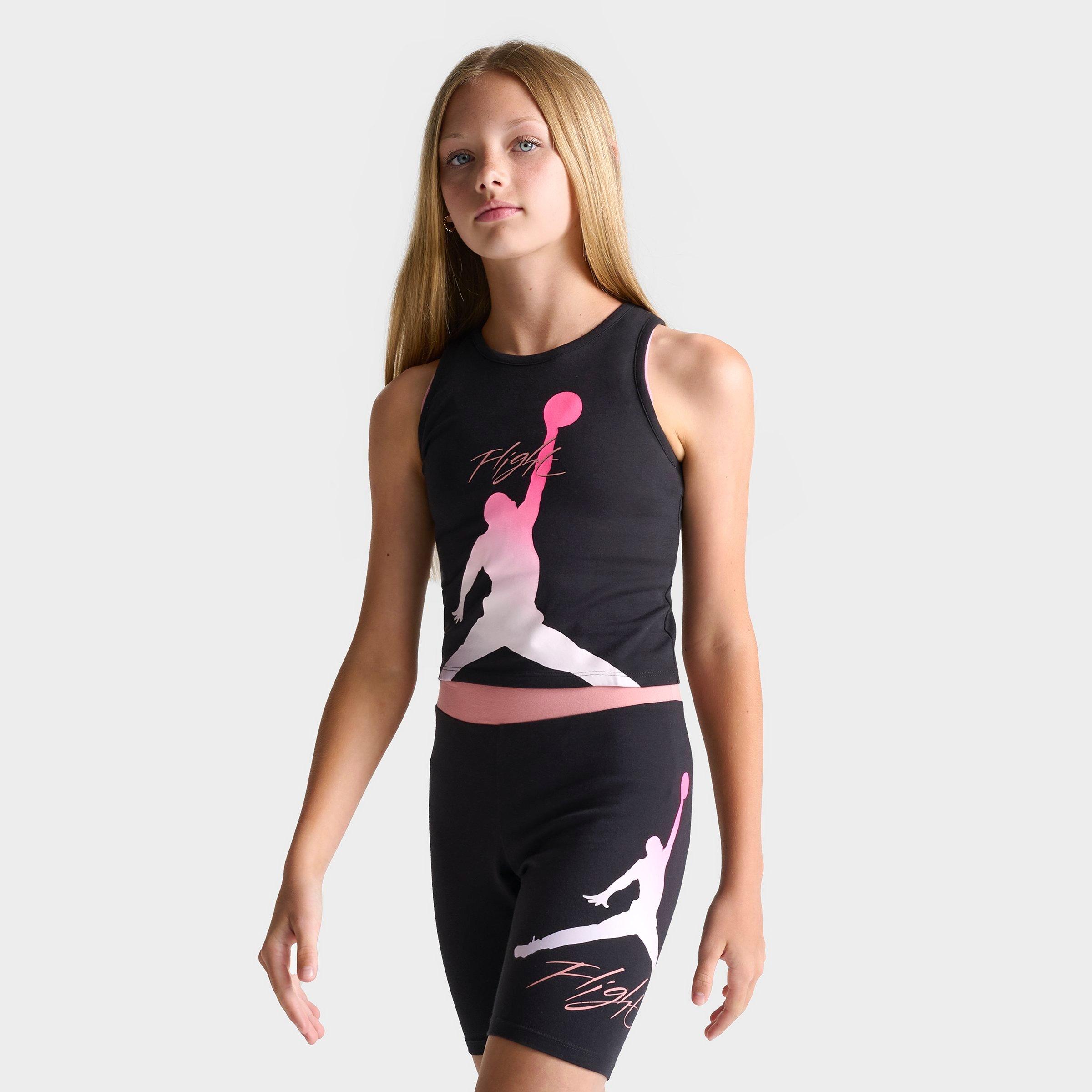 Girls' Jordan Jumpman Flight Cropped Tank