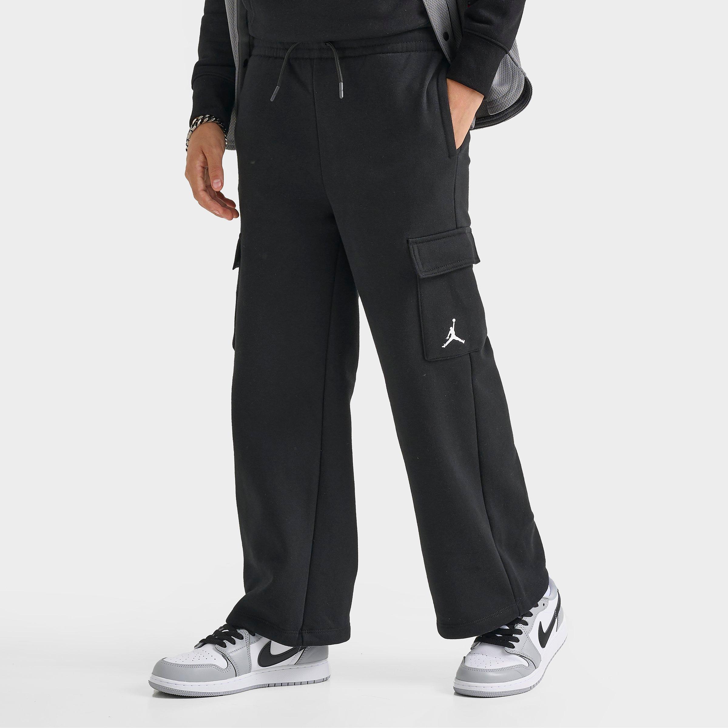 Girls' Jordan Y2K Fleece Open Hem Cargo Pants