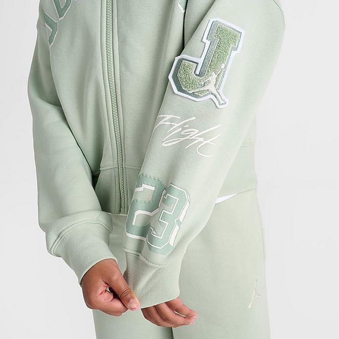 Girls' Jordan Signature Full-Zip Hoodie| Finish Line Girls' Jordan Signature Full-Zip Hoodie| Finish Line