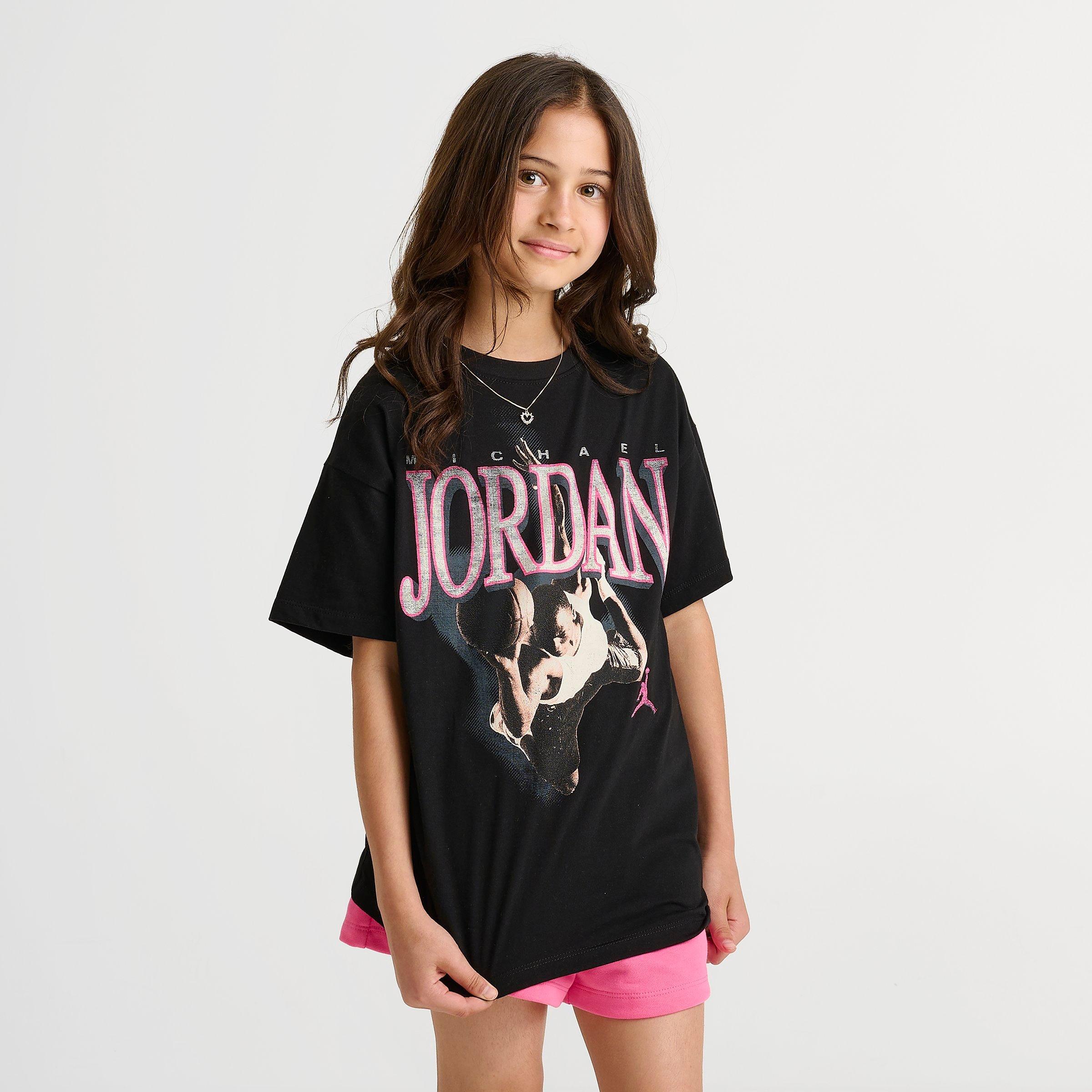 売れ筋新商品 Girls' Jordan Line Finish T-Shirt| Oversized Soar 文房具・ステーショナリー