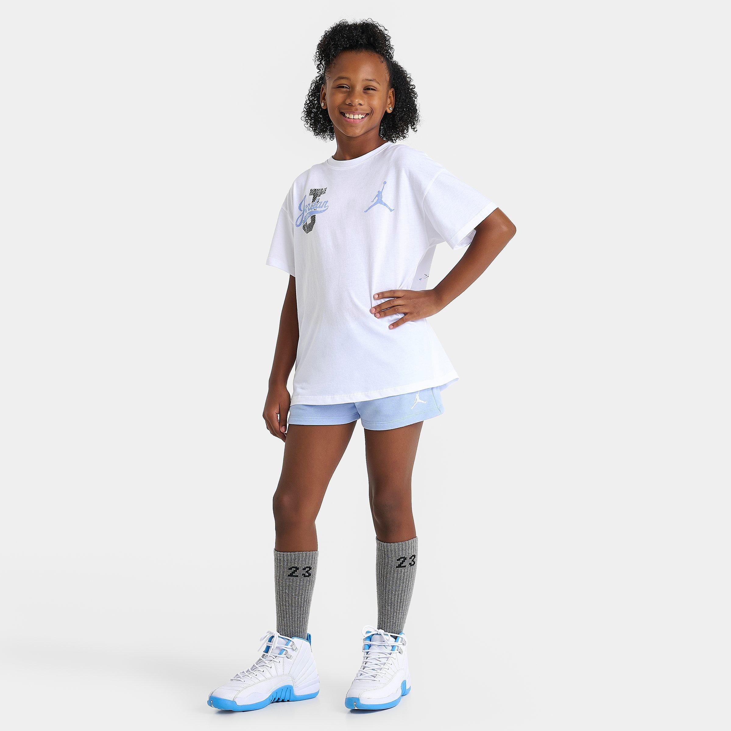 Girls' Big Kids' Jordan Distressed Collegiate T-Shirt