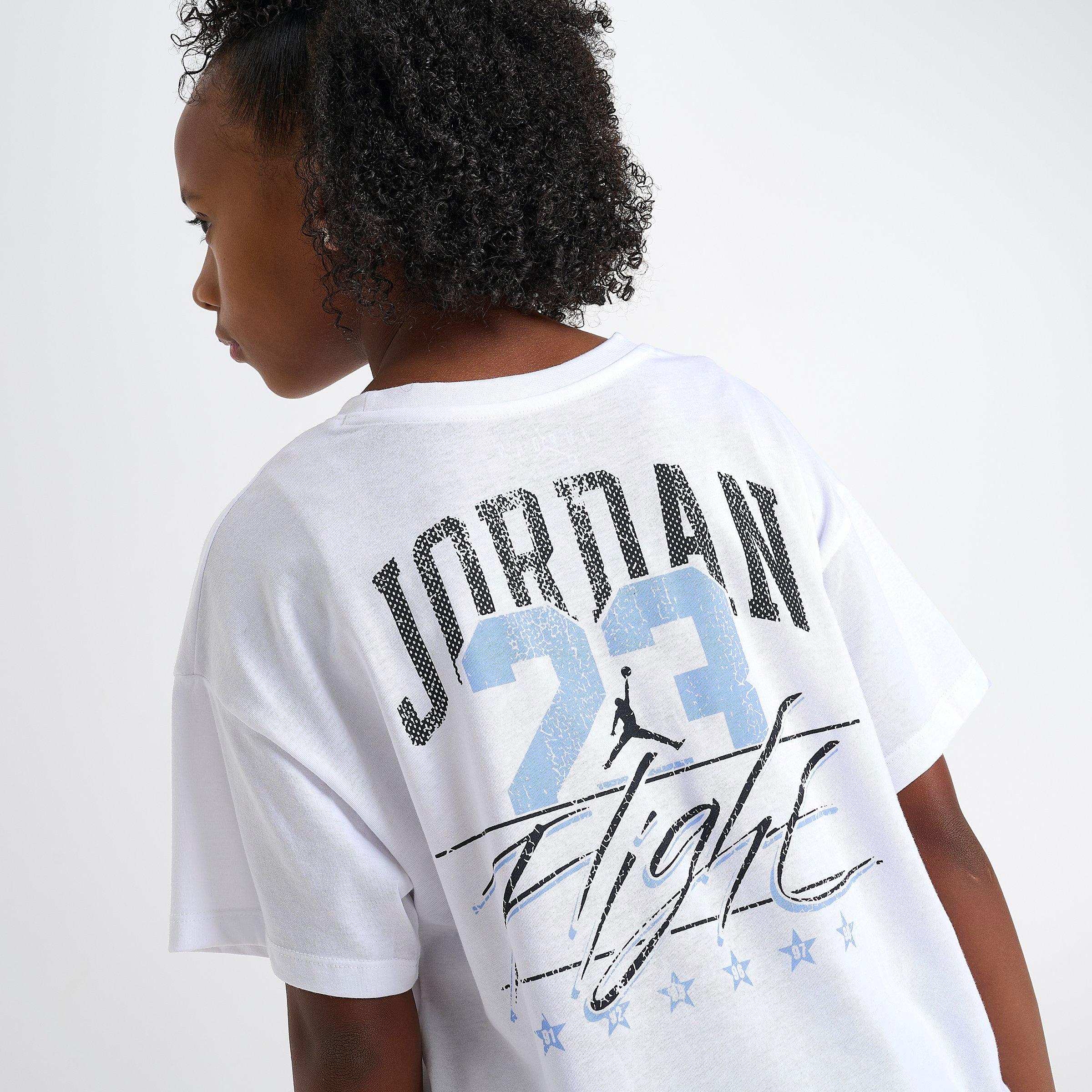 Girls' Big Kids' Jordan Distressed Collegiate T-Shirt