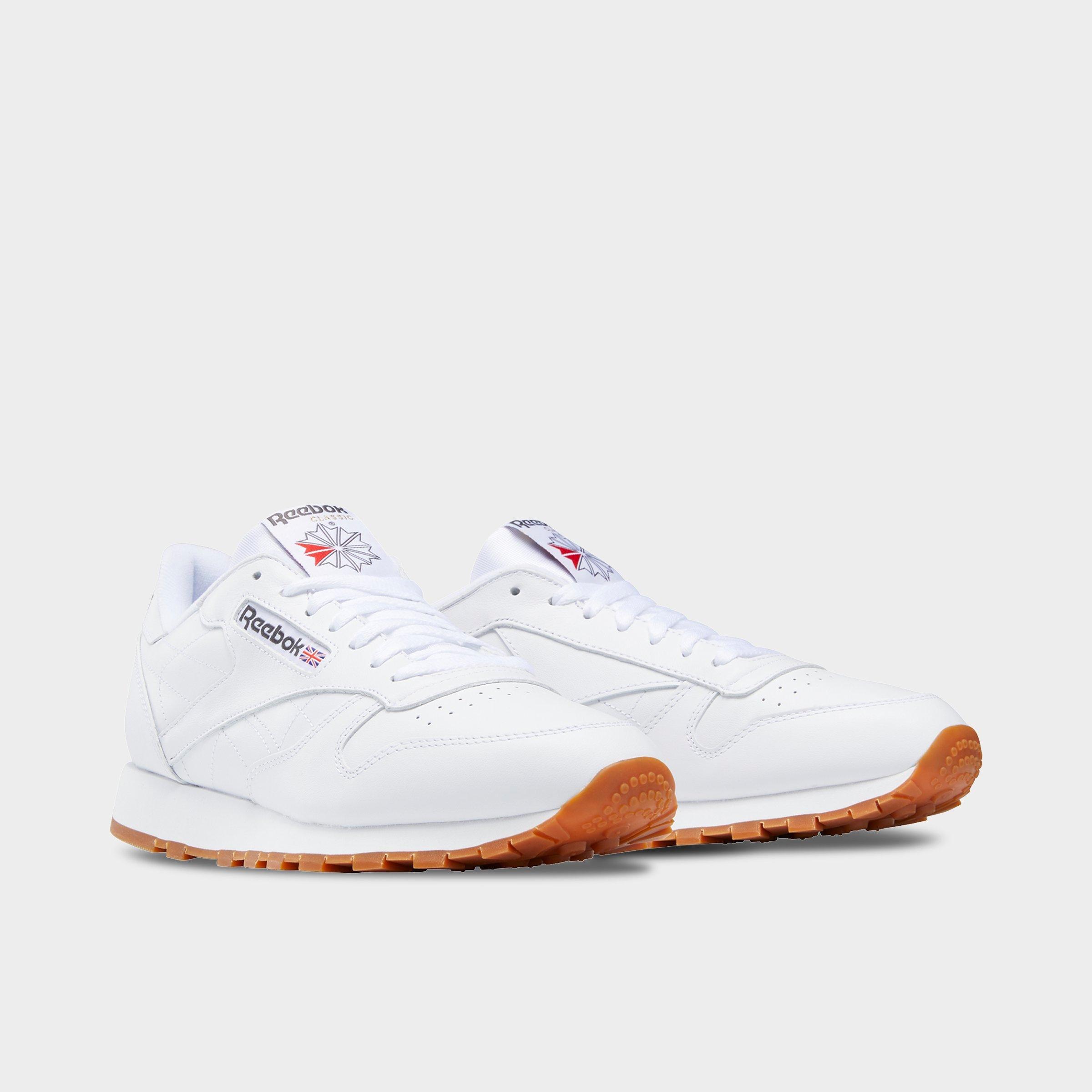 reebok men's classic leather casual shoes