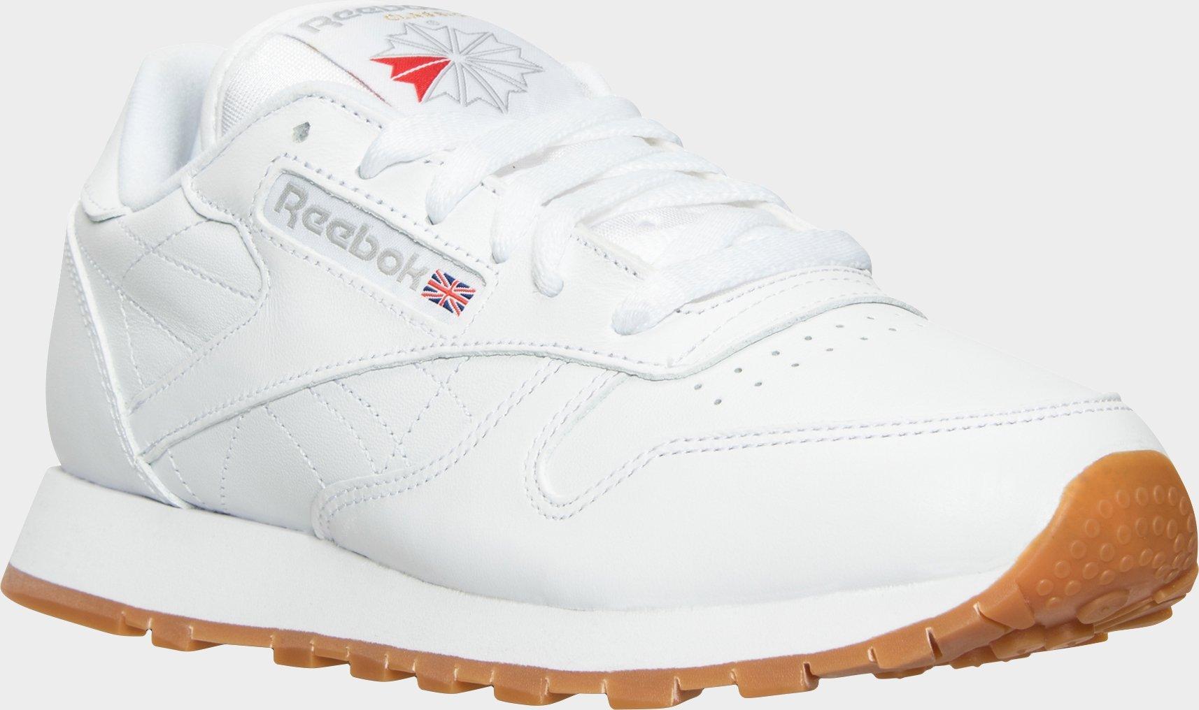 reebok classic leather white gum