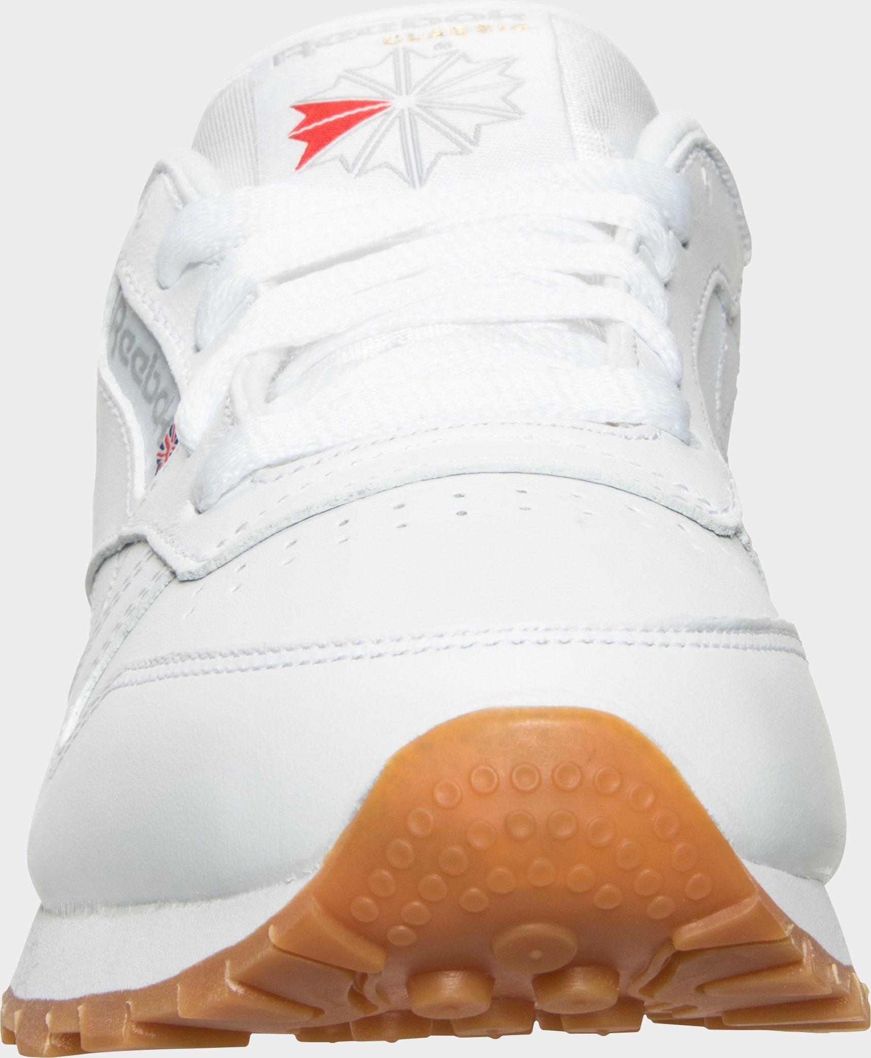reebok classic leather sneakers in white