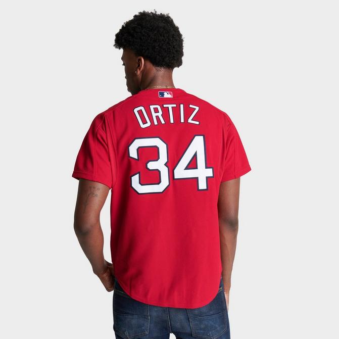 Nike MLB Boston Red Sox (David Ortiz) Men's Replica Baseball Jersey