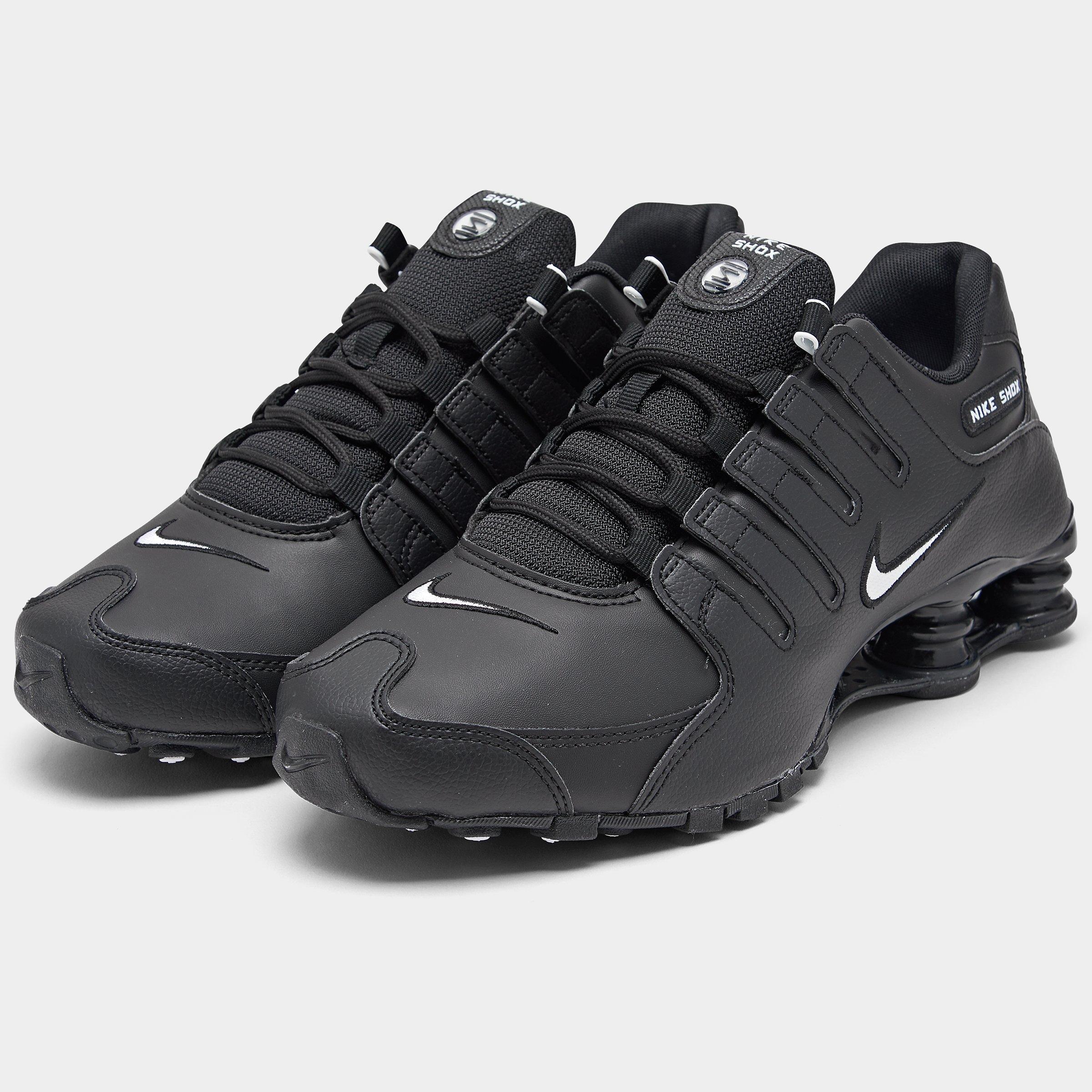 nike shox nz white black