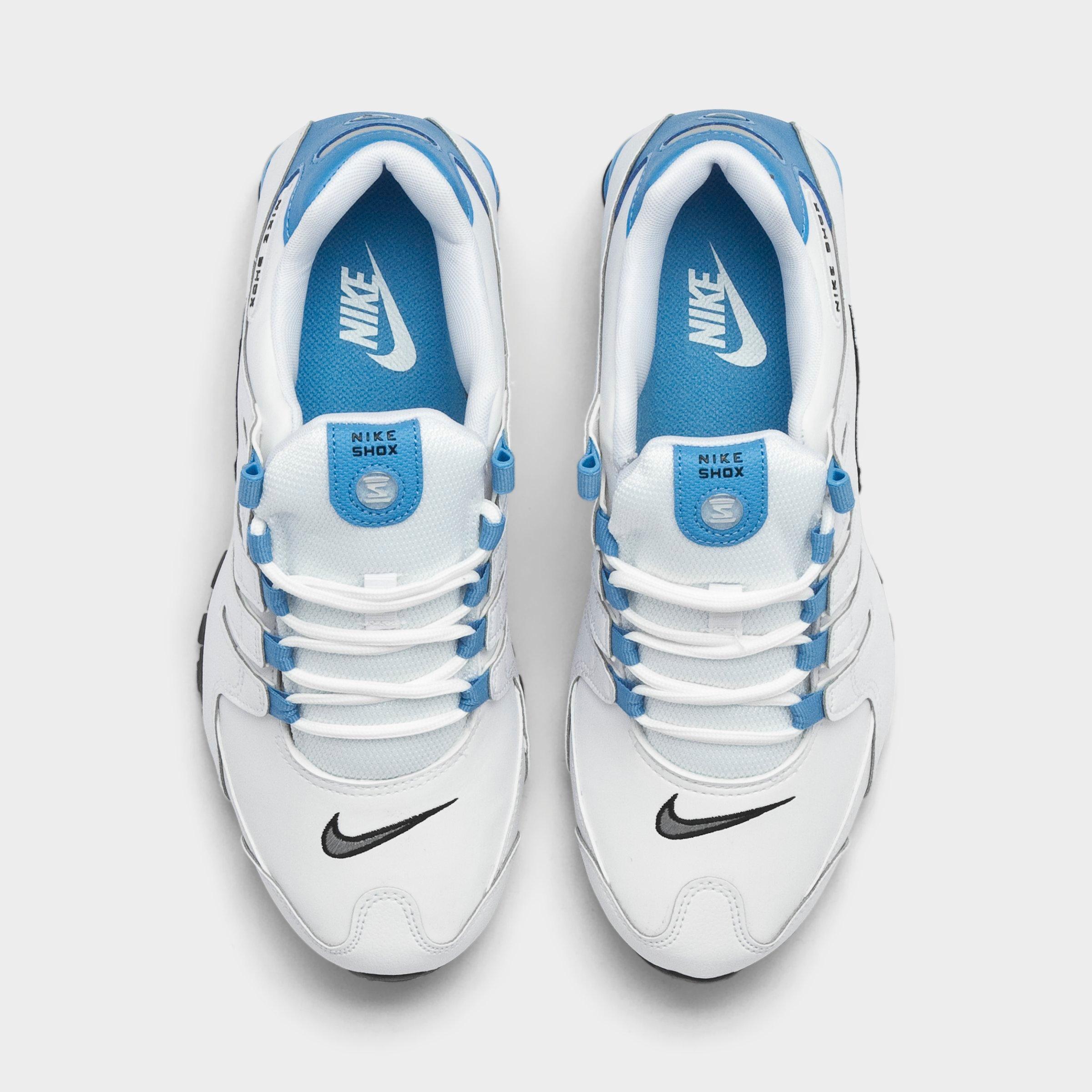 baby blue nike shox