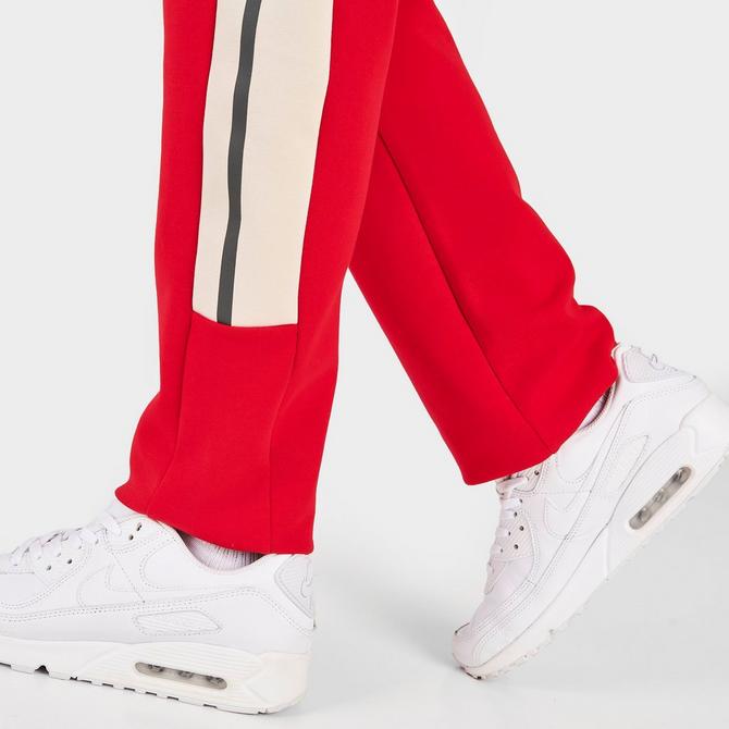 On Model 6 view of Men's Hugo Boss Hadim Track Pants in Red Click to zoom