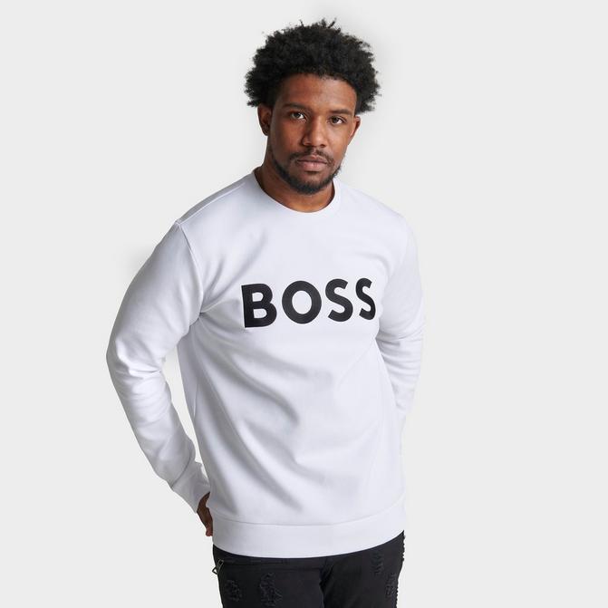 Hugo boss crew neck on sale sweatshirt