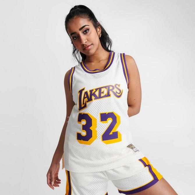 Women's Mitchell & Ness Los Angeles Lakers NBA Magic Johnson