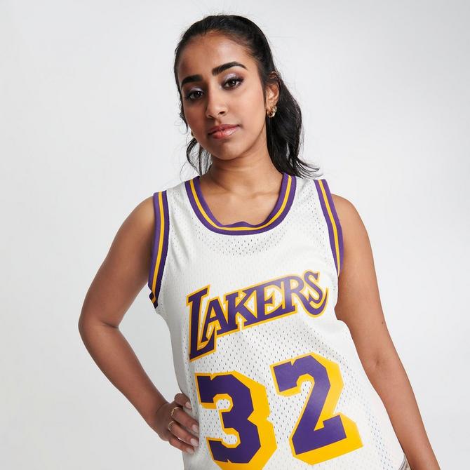 Magic Johnson Los Angeles Lakers Mitchell & Ness Women's 75th