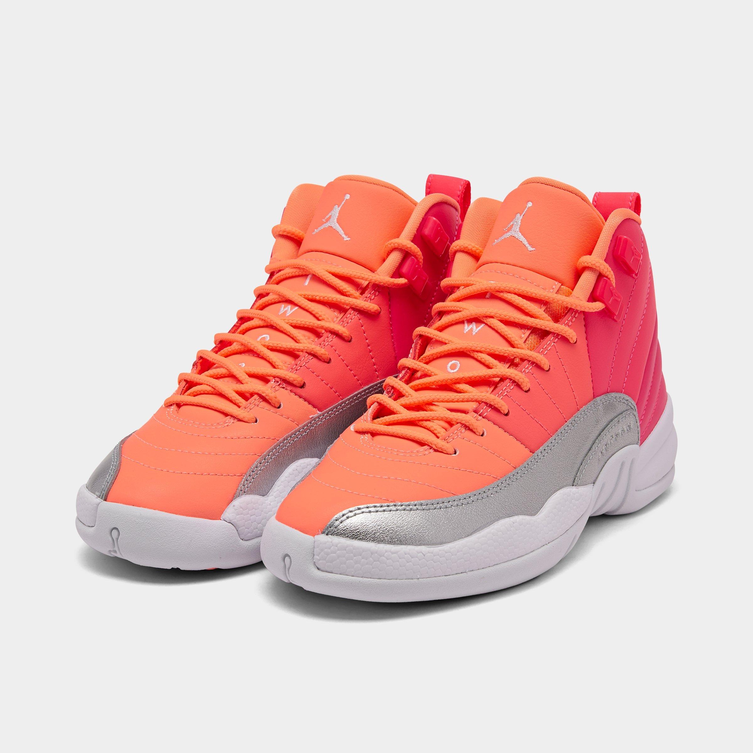 Girls Big Kids Air Jordan Retro 12 Basketball Shoes Finish Line