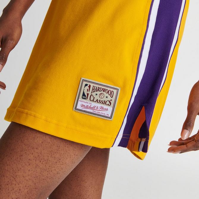 Shop Mitchell Ness Los Angeles Lakers Jersey Dress TNMK5180-LAL99SONYELL  yellow