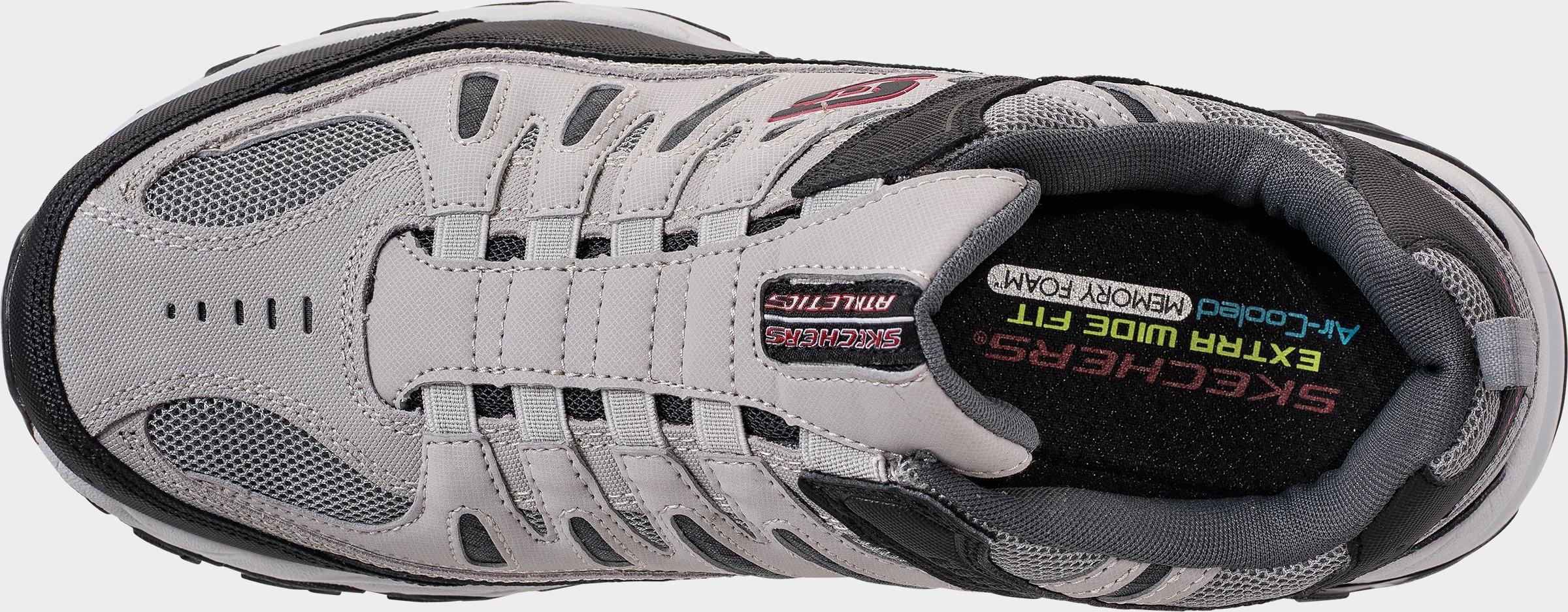 mens skechers wide width