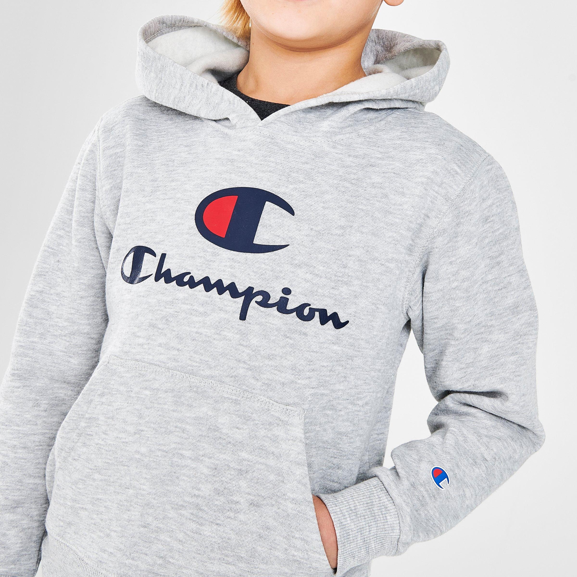 white champion hoodie kids