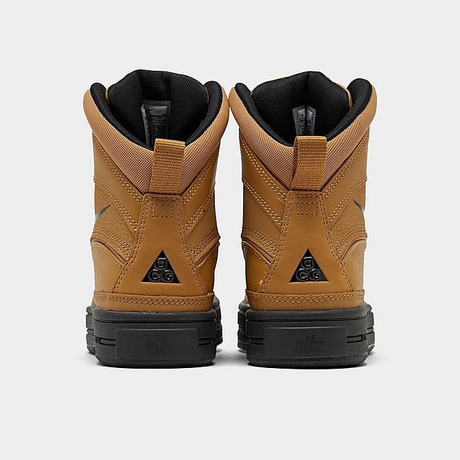 Left view of Big Kids' Nike Woodside 2 High ACG Boots in Wheat/Black Click to zoom
