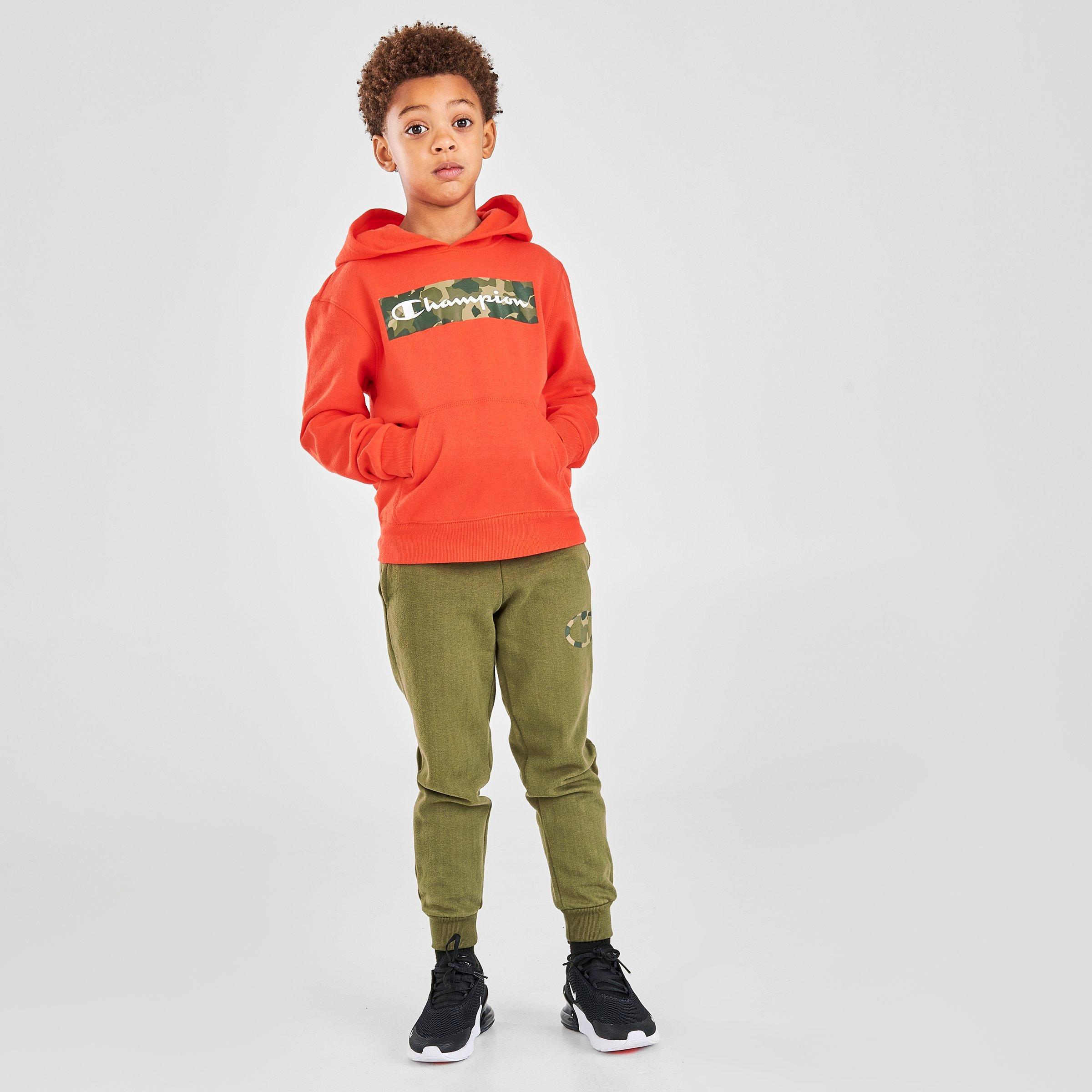 champion hoodie kids olive