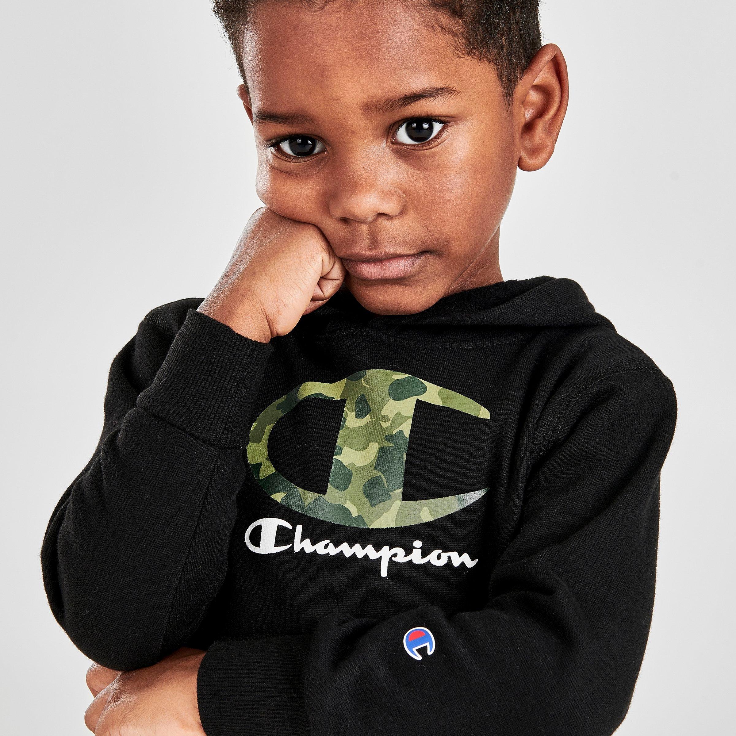 champion hoodie black kids