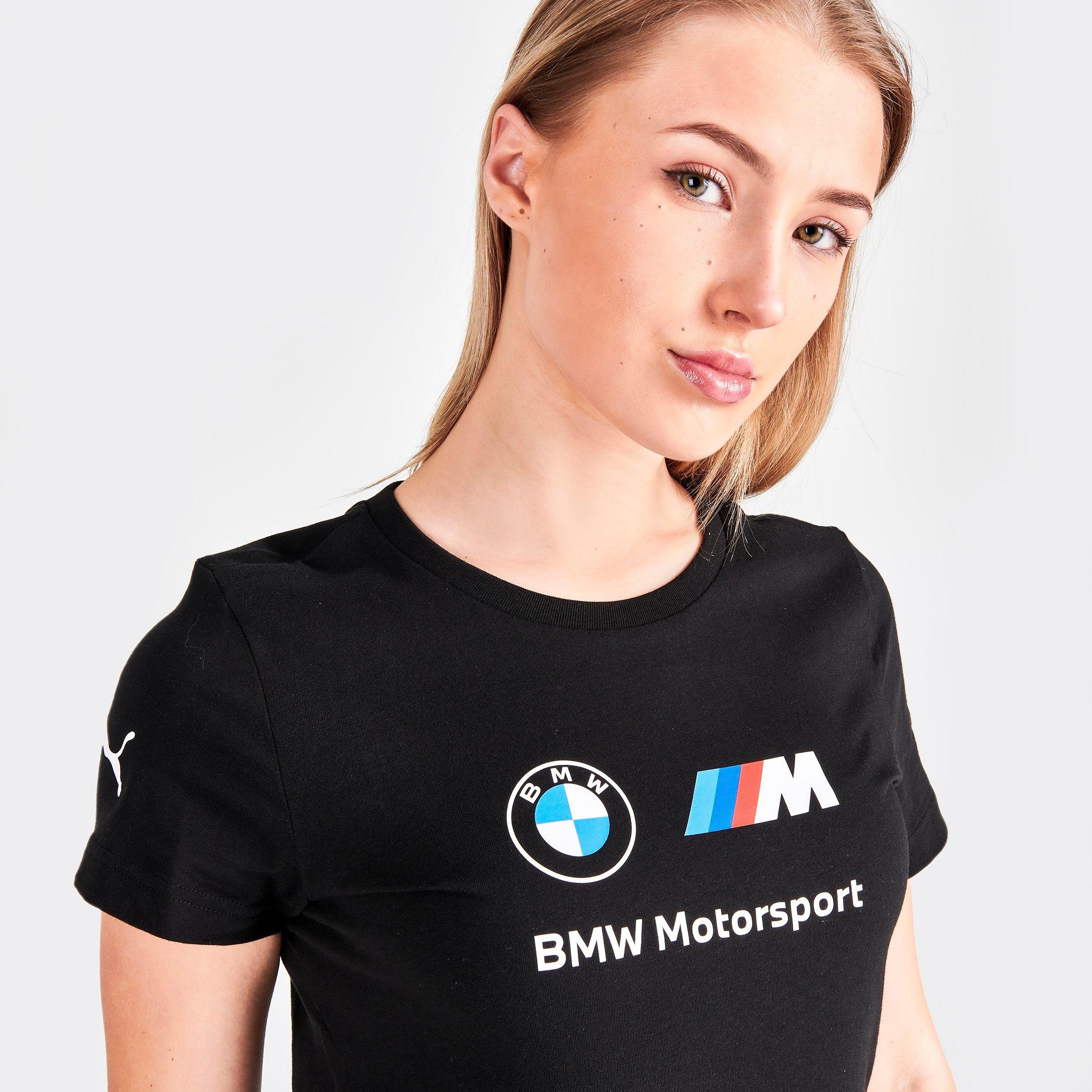 puma black t shirts for womens