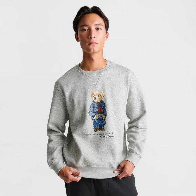 Mens polo bear on sale sweatshirt