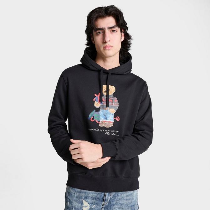 Men's ralph discount lauren bear hoodie