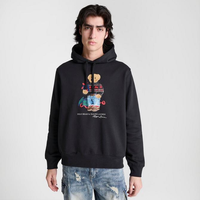 Black ralph lauren online bear hoodie