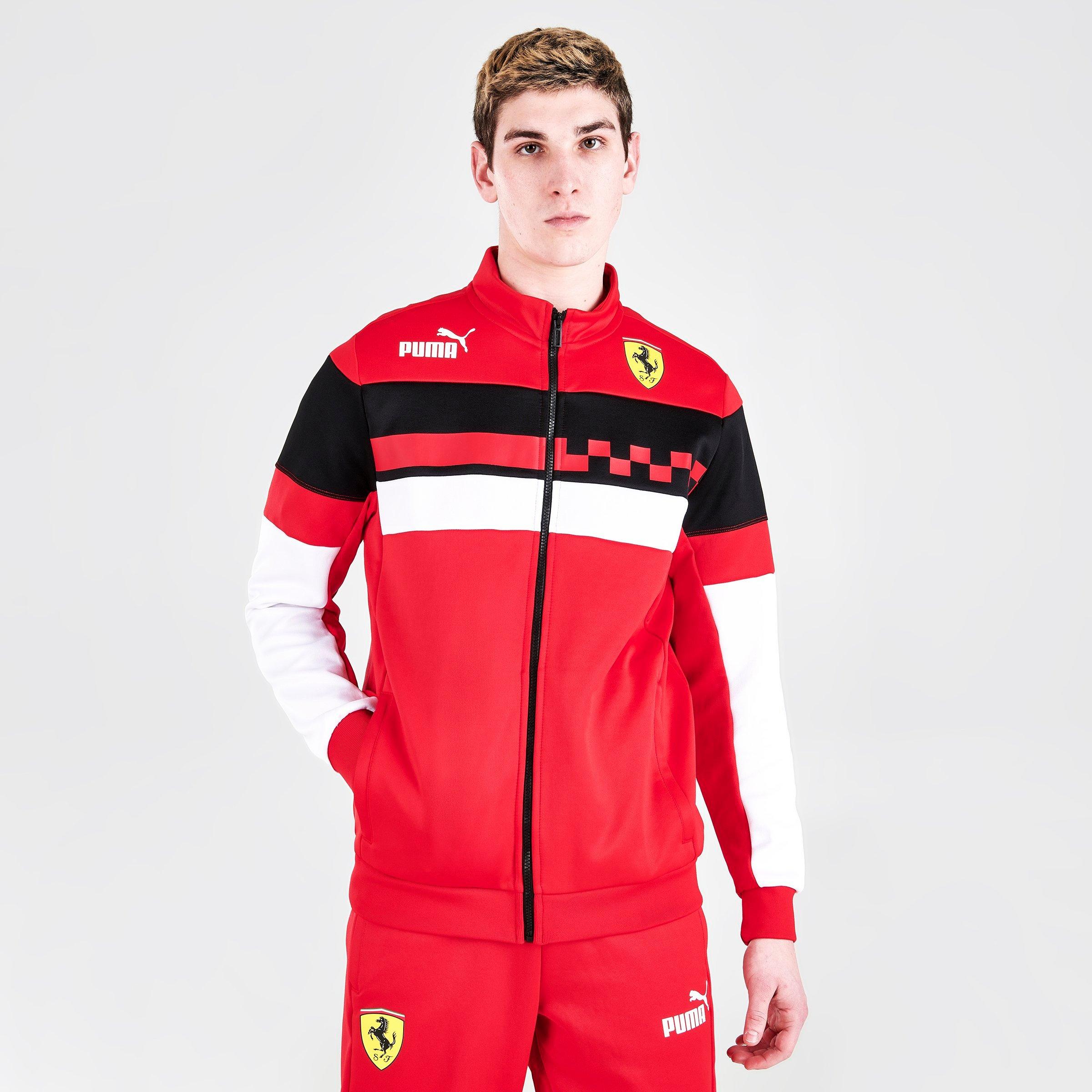 puma ferrari jacket white