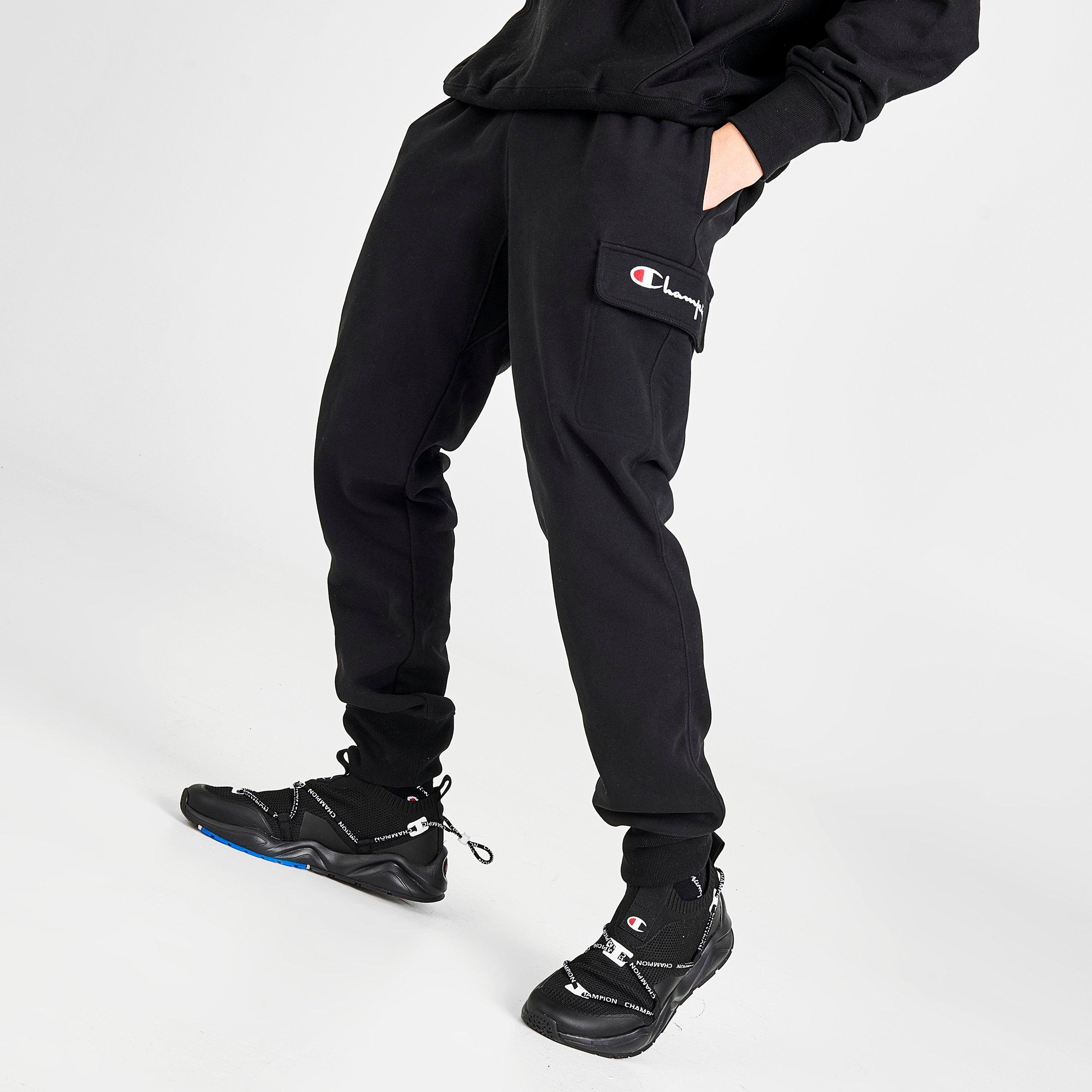 champion sweatpants with cargo pockets