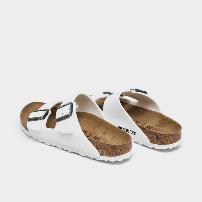 Birkenstock Arizona Birkibuk Shearling Sandals for Men in Stone at Glik's , 41