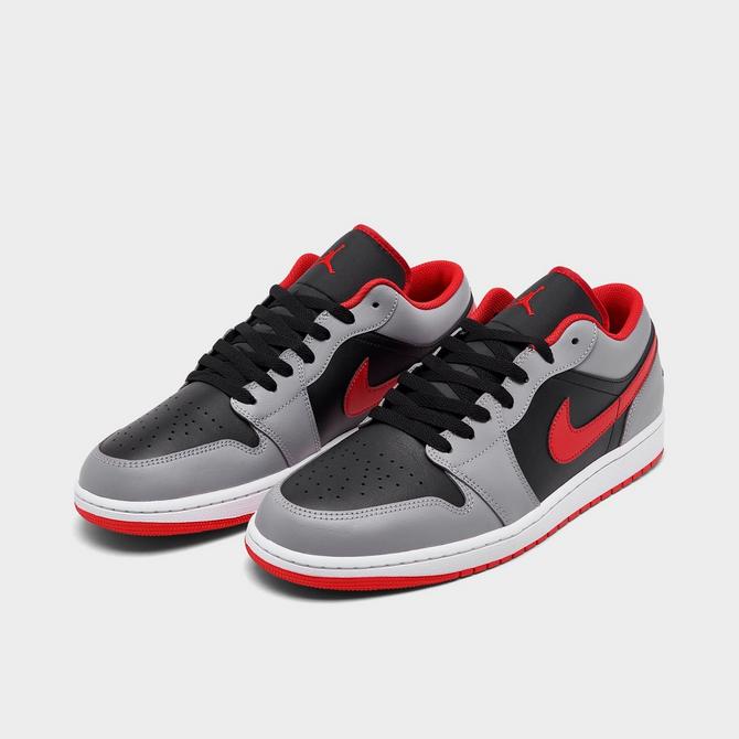 Air jordan 1 low red black white online