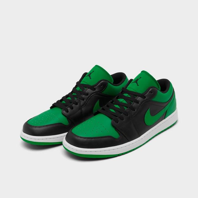 Jordan retro 1 black and clearance green