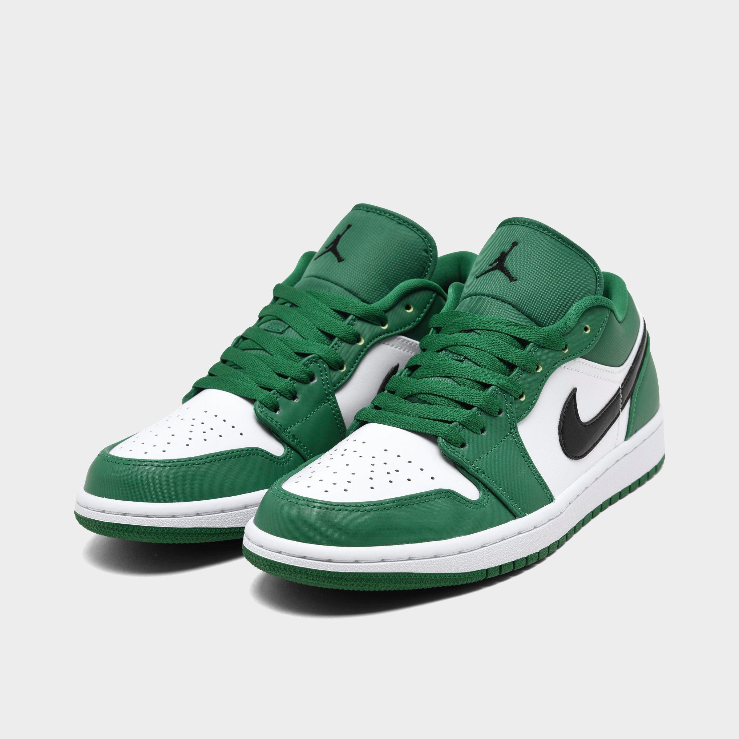 finish line jordan 1 pine green