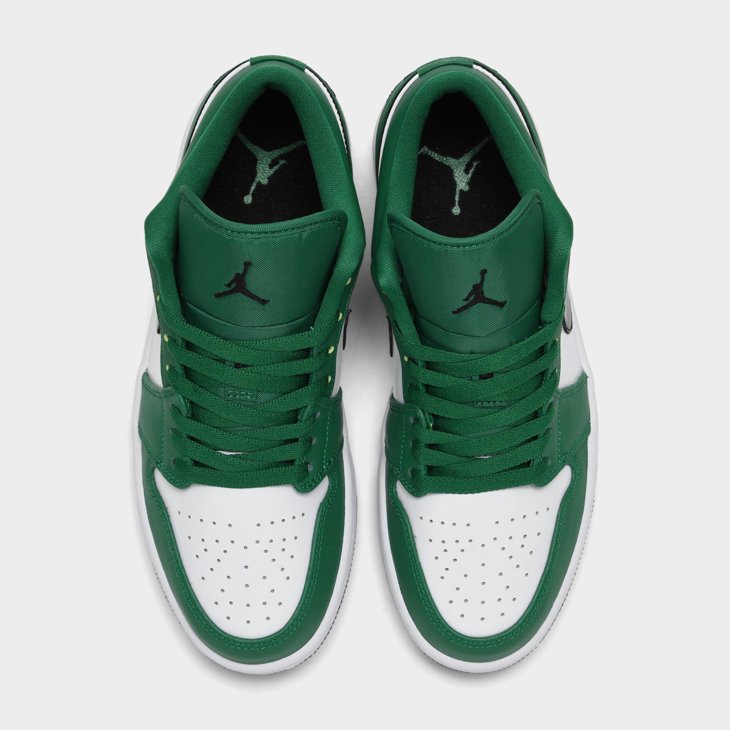 finish line jordan 1 pine green