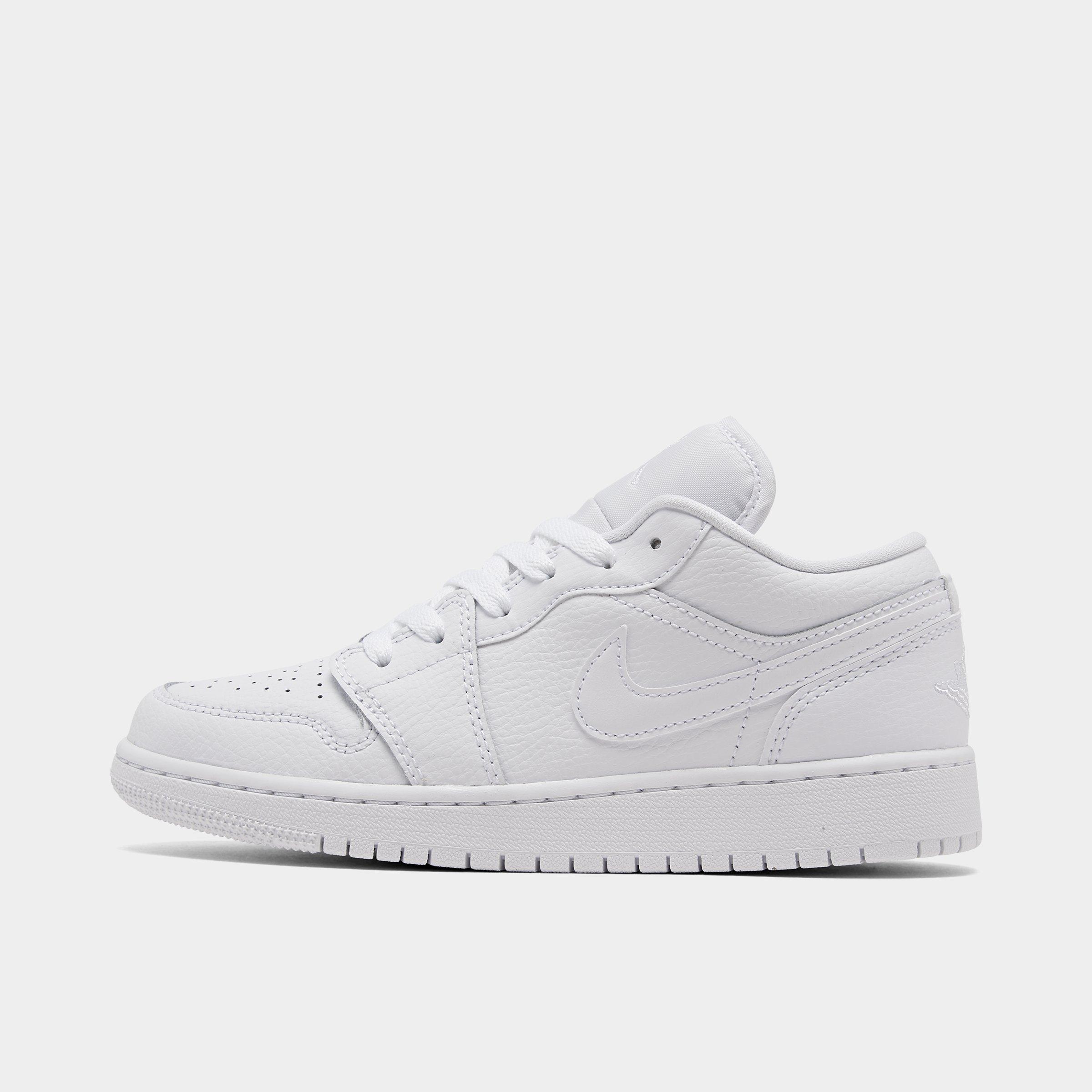 air jordan 1 low bg white