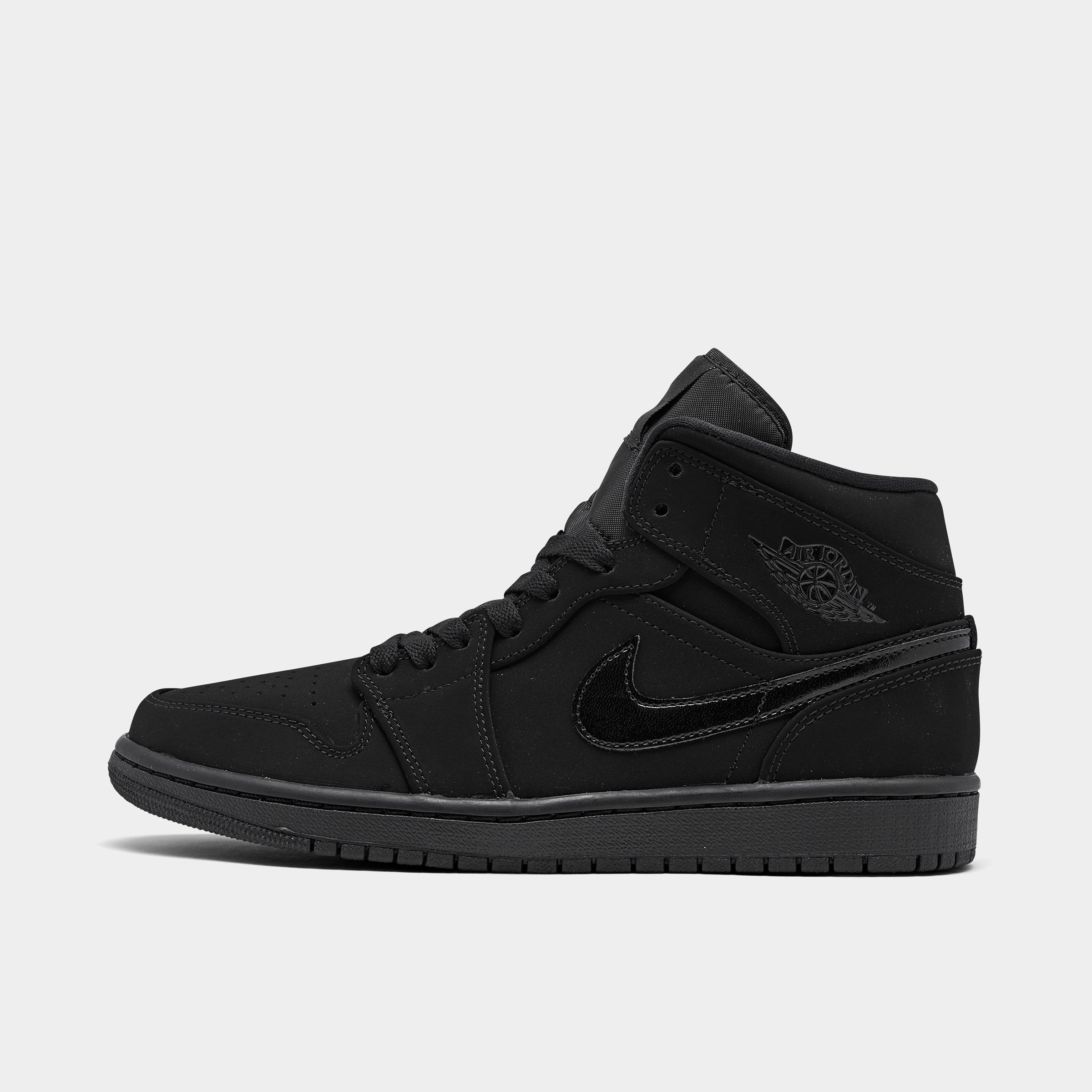 men's air jordan retro 1 mid premium basketball shoes