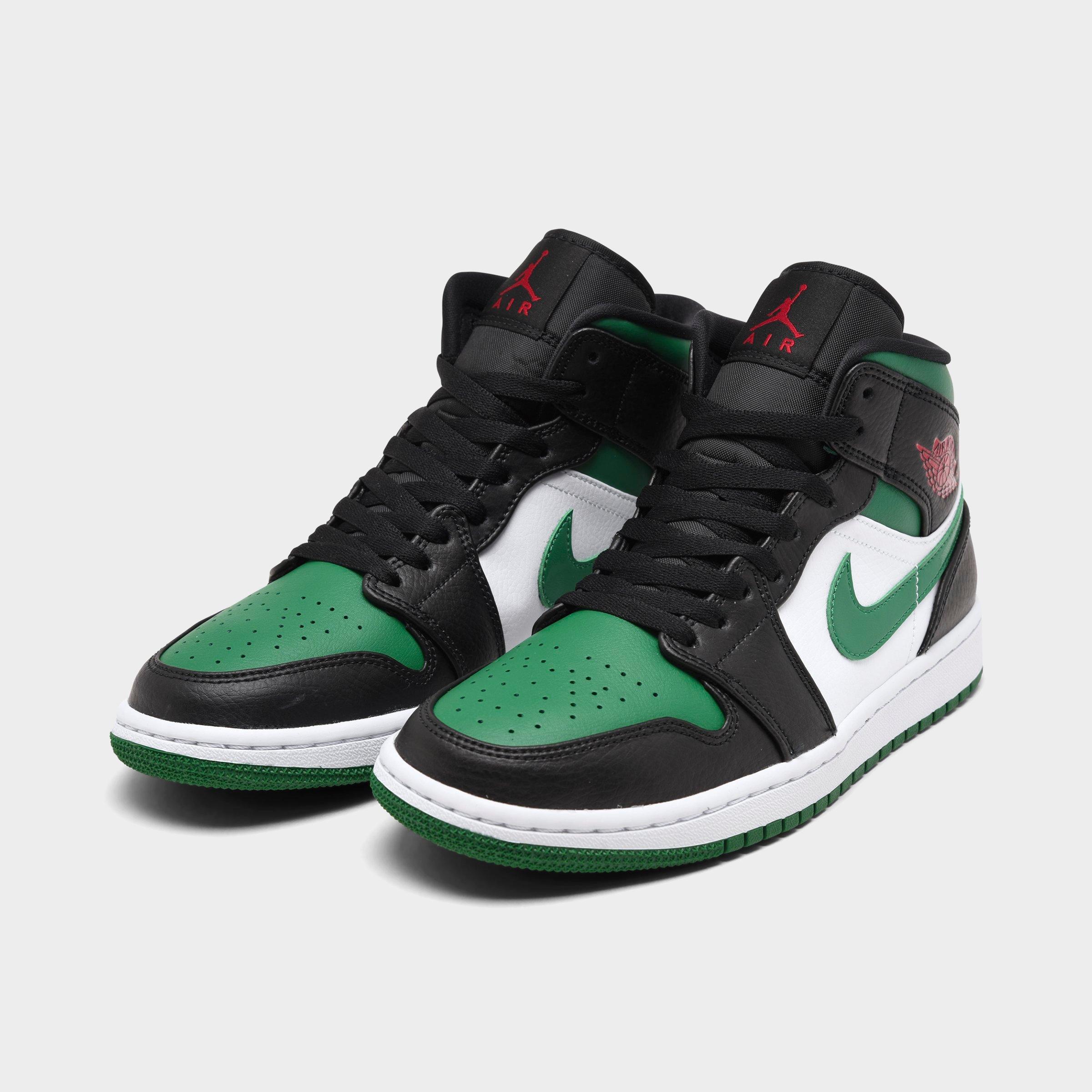 black and green jordan shirt
