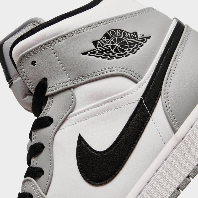 Jordan 1 mid grey white hotsell