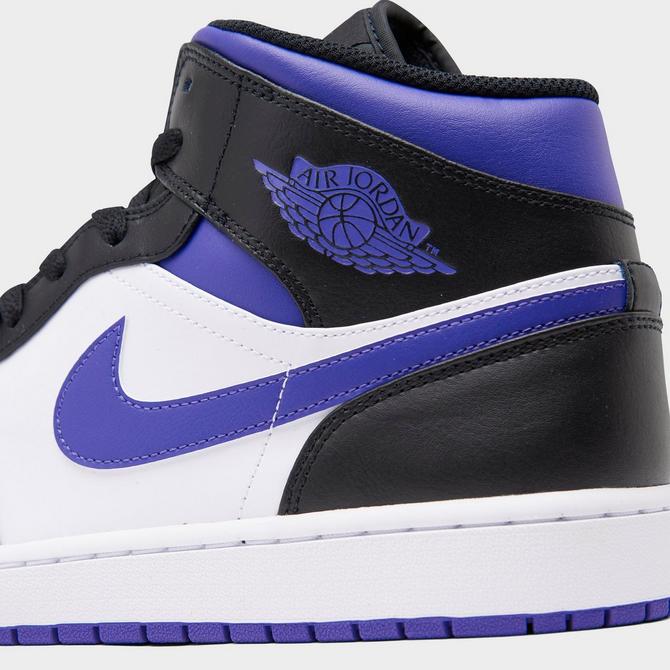 Jordan retro 1 purple and black sale