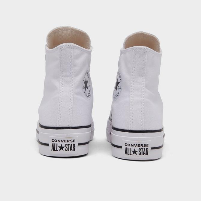 White platform hotsell converse shoes