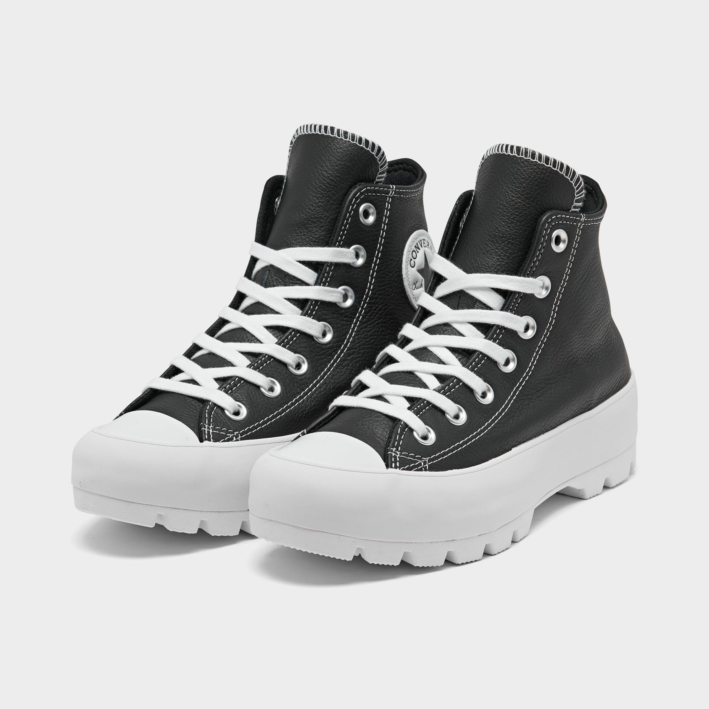 black converse high tops jd