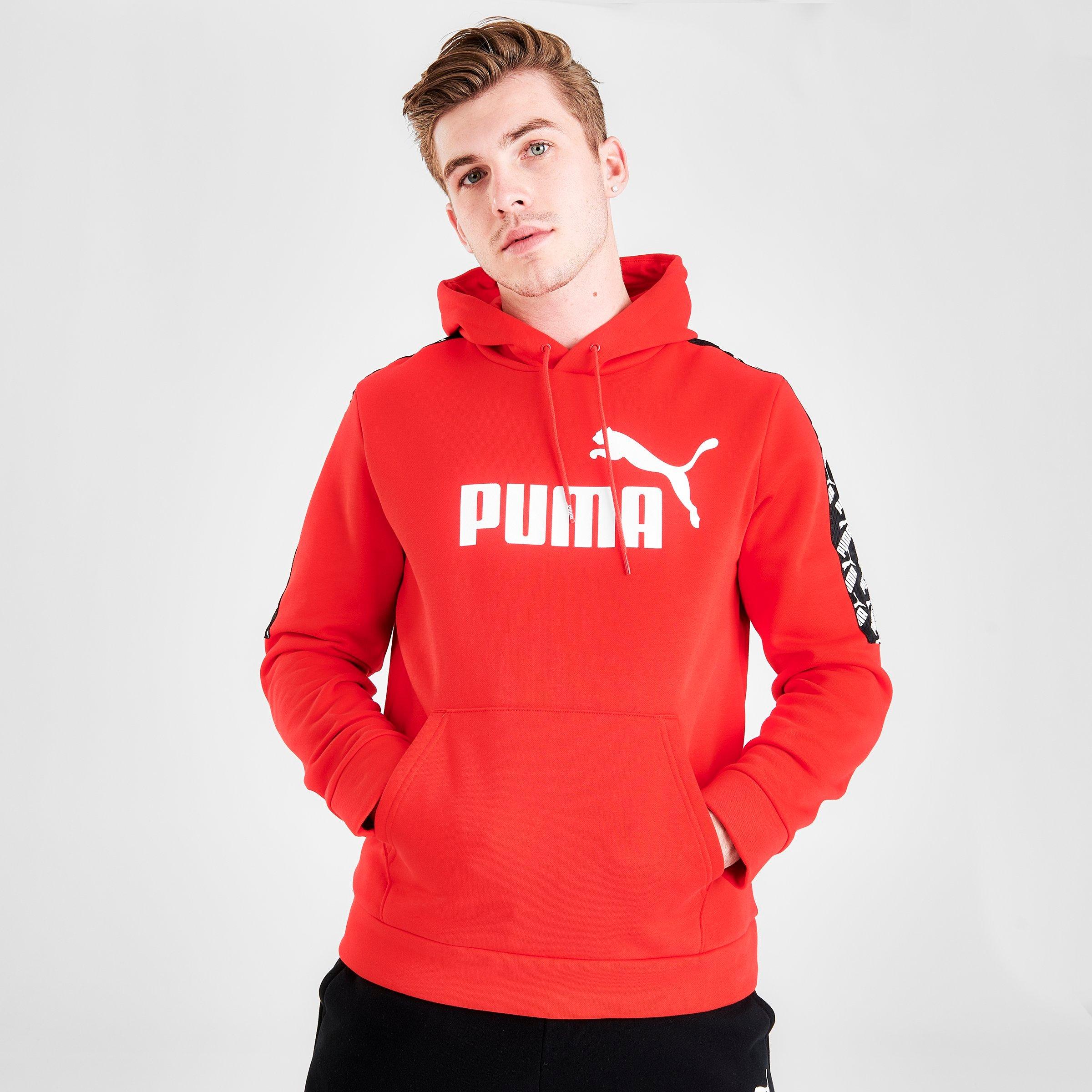 red puma hoodie