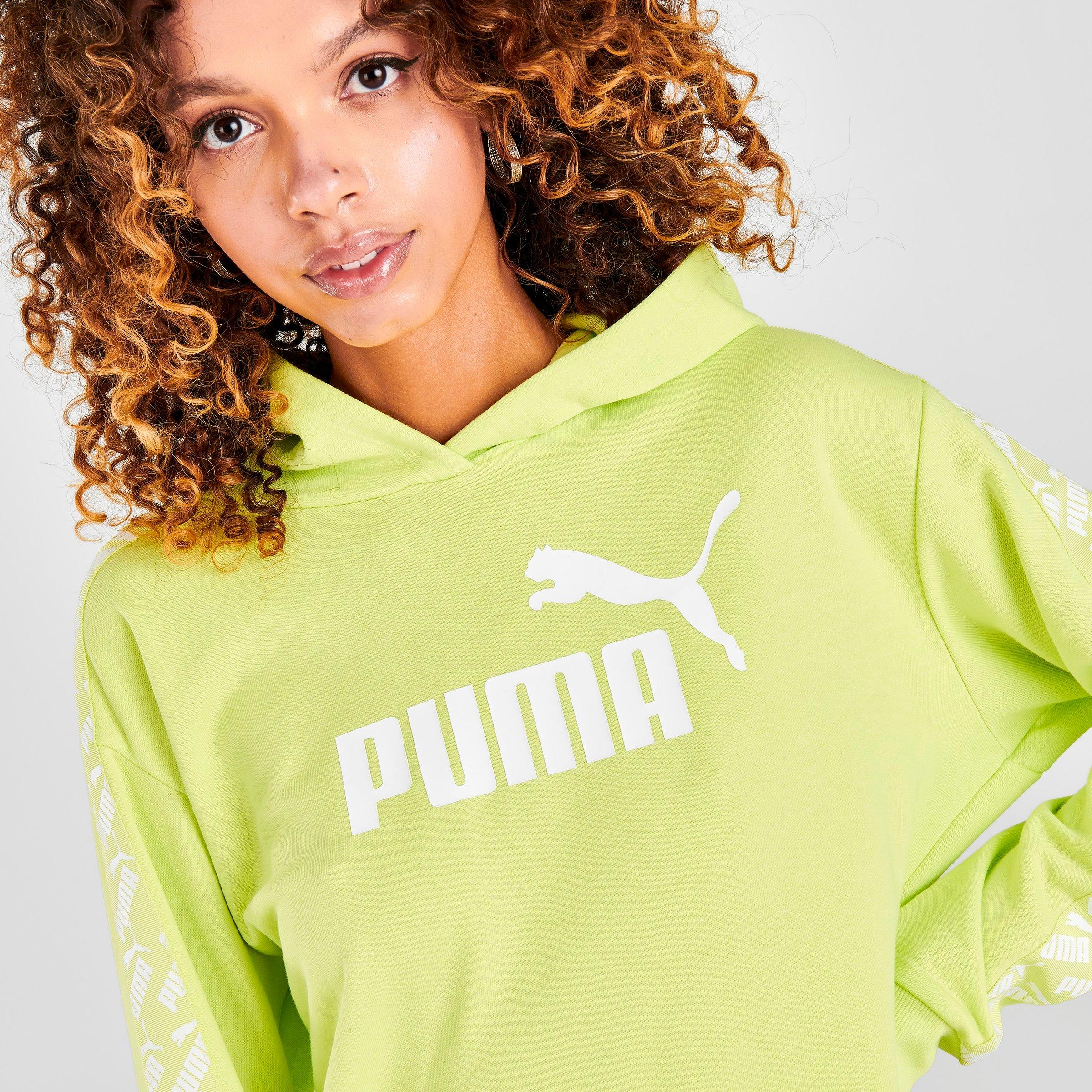 puma crop top hoodie