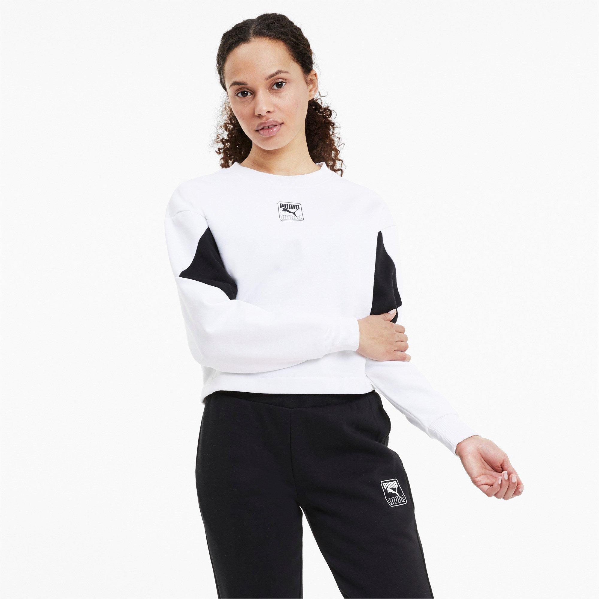 puma crop sweatshirt