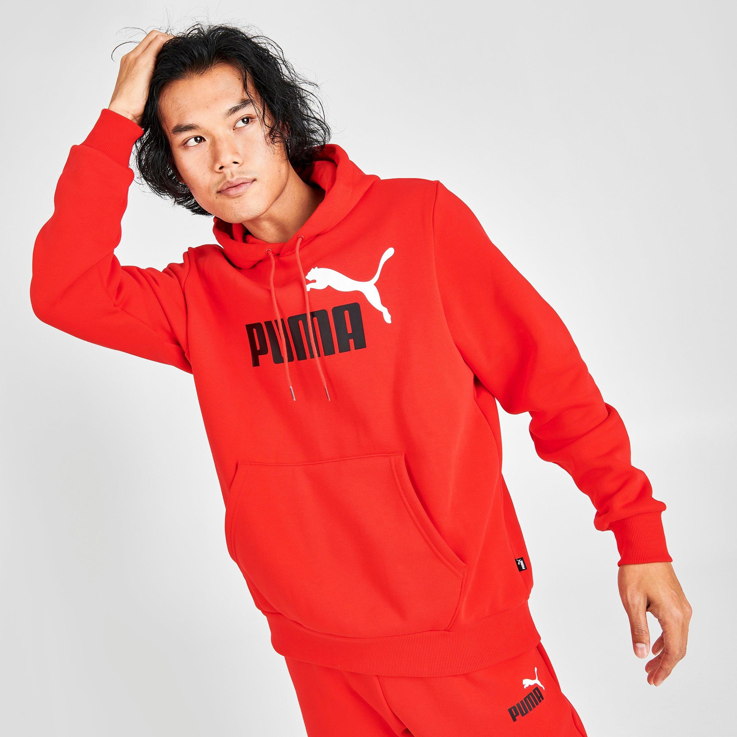 puma essential logo hoodie