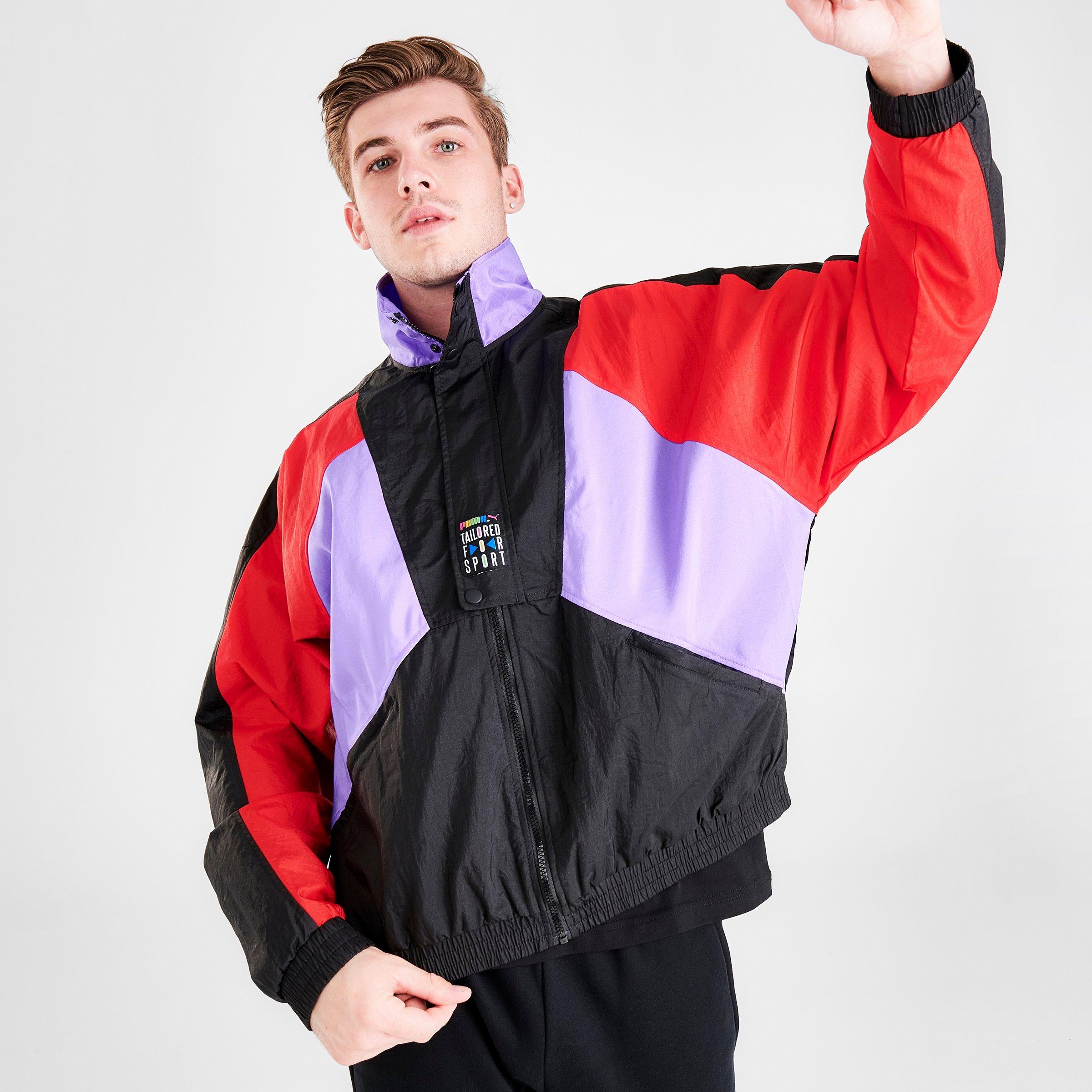 colorful puma jacket