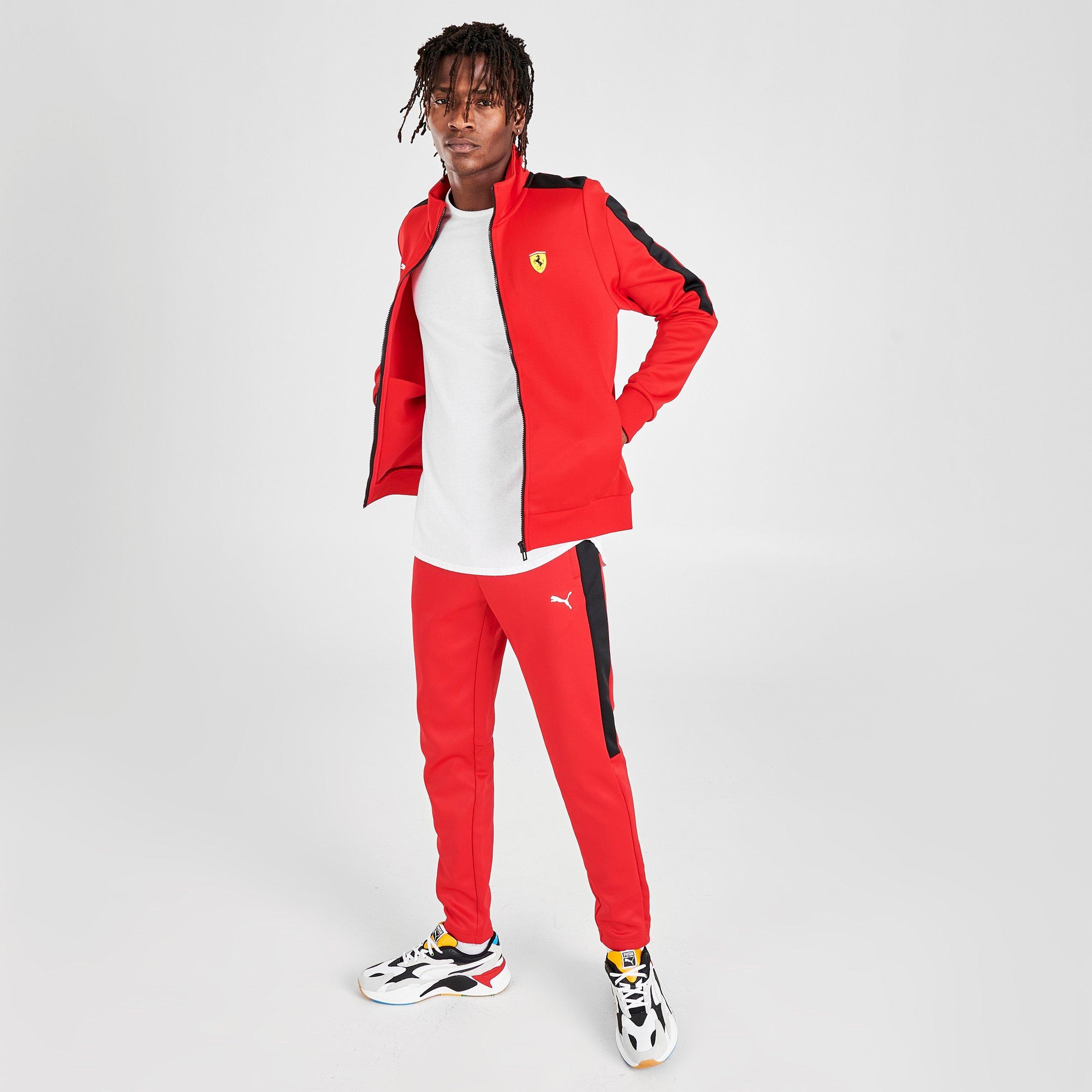 scuderia ferrari men's t7 track jacket