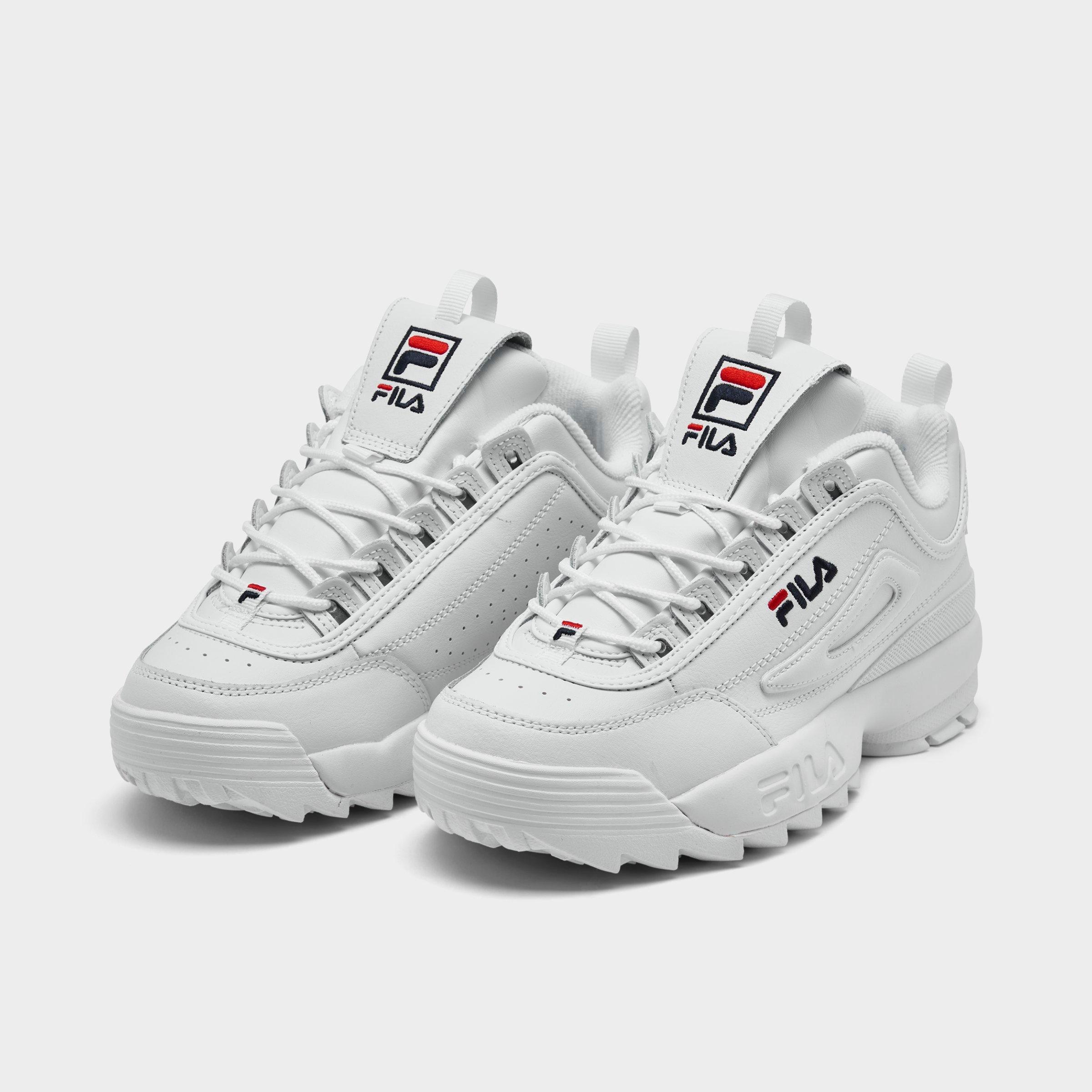 all white fila disruptor 2