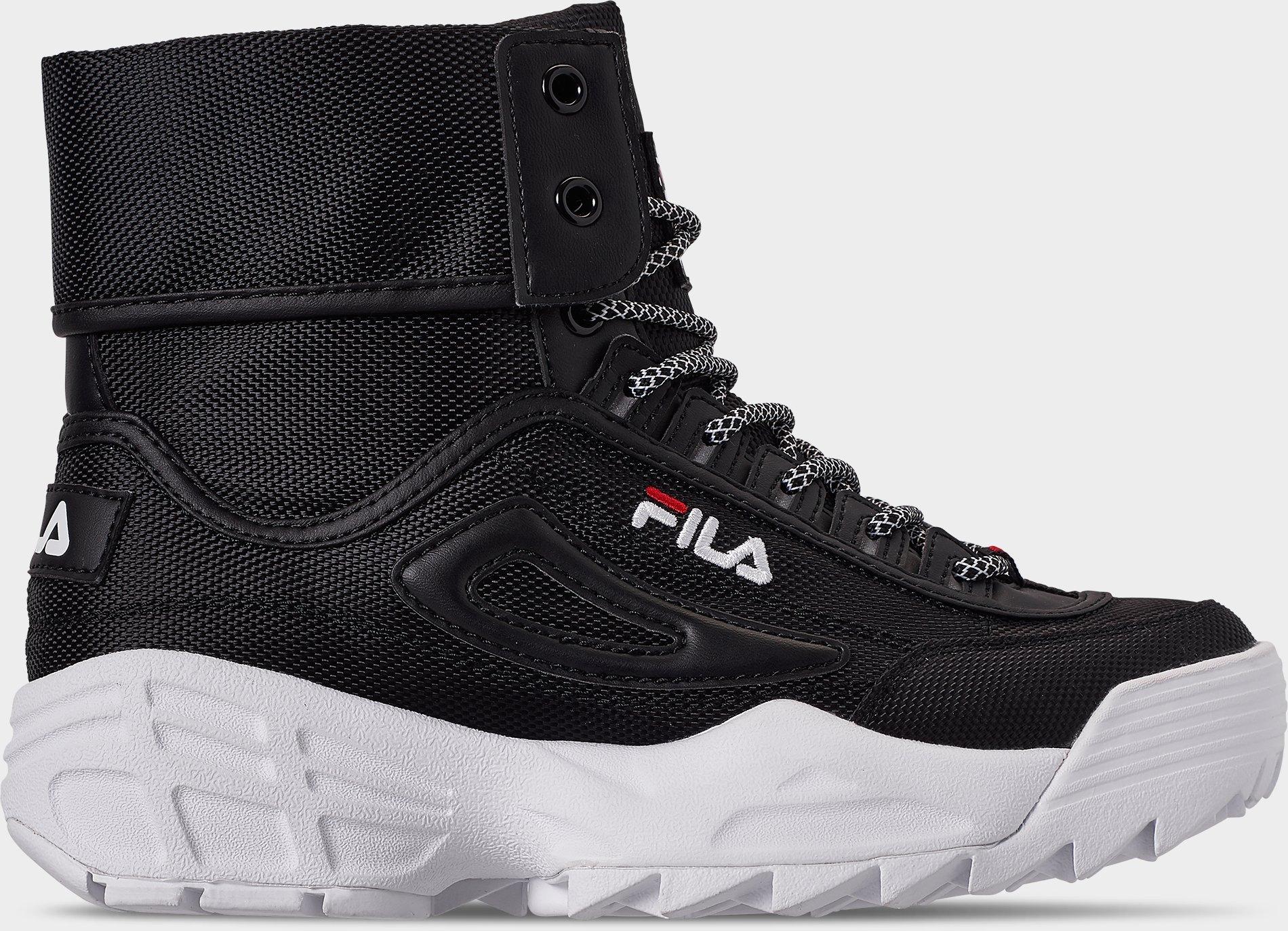 women's fila disruptor black