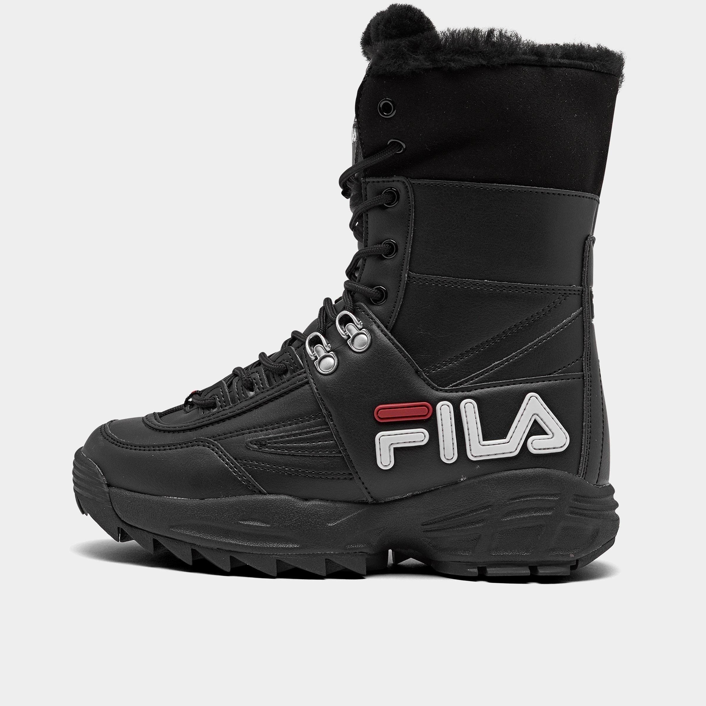 fila snow boots white